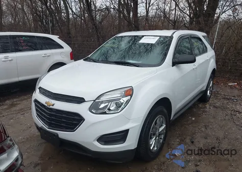 2017 Chevrolet Equinox Ls из США, поврежденный, VIN 2GNFLEEK8H6175972